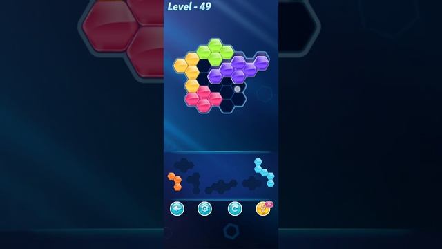 Block! Hexa Puzzle | 6 Mania - Level 49 | Walkthrough смотреть онлайн