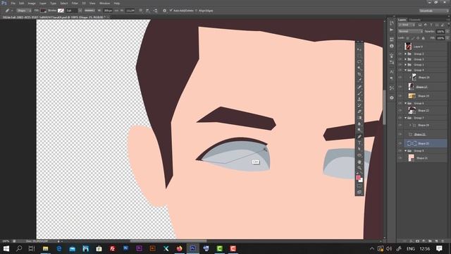 tutorial couple cartoon potrait disney style - speedart photoshop cs6 смотреть онлайн