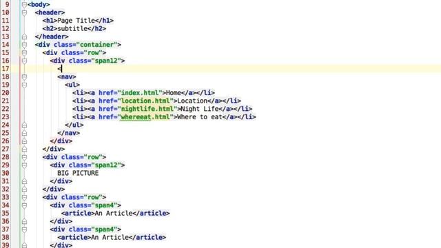 Twitter Bootstrap Components - Navigation Bar смотреть онлайн