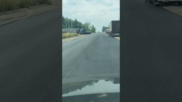 Выкса - Досчатое. Положили новый асфальт смотреть онлайн