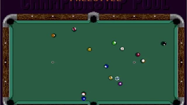 Championship Pool Gameplay Sega Genesis смотреть онлайн