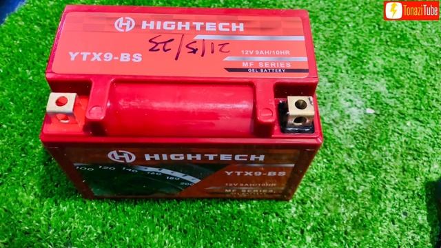 How to Replace 12V Motorcycle Battery YTX9-BS | GTS VTS 200 Dry Gel Battery Replacement DIY смотреть онлайн