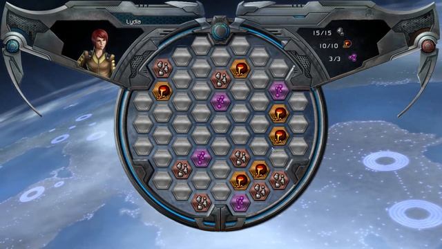 Puzzle Quest Galactrix - 30 min pure gameplay (no commentary) смотреть онлайн