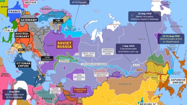Allied intervention in the Russian Civil War | Wikipedia audio article смотреть онлайн