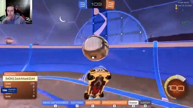 I played against Blimey Cow in a Rocket League Championship Series! смотреть онлайн