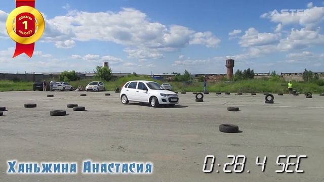 Автослалом #3 Лада Калина (askm) ASTek смотреть онлайн