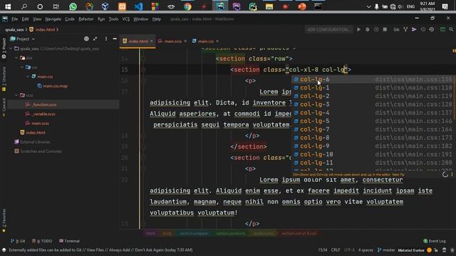 part15 define mediaquery in the sass and make bootstrap смотреть онлайн