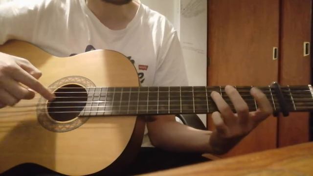 Ludovico Einaudi- Nuvole Bianche(Guitar cover) смотреть онлайн