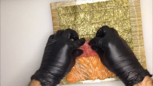 Суши без Риса с Лососем и Тунцом! #роллы #суши #sushi