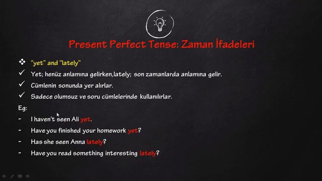 Present Perfect Tense Zaman İfadeleri (Time expressions) смотреть онлайн