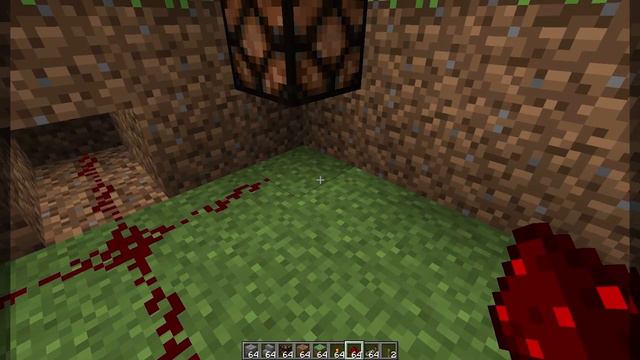 Minecraft Tutorial - How to Power Redstone Floor Lamps From Underneath смотреть онлайн