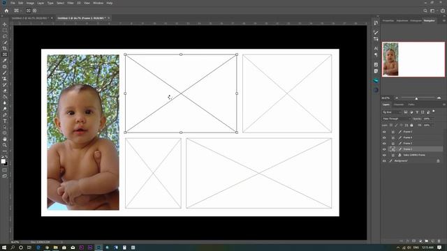 Photoshop Tutorial how to Create an photo album смотреть онлайн