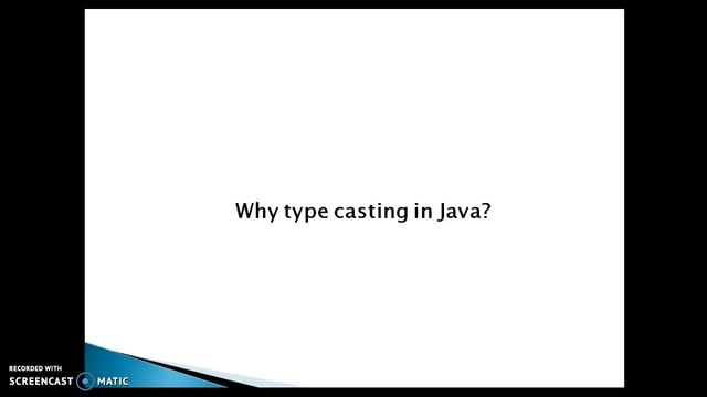 Type Casting in Java|Why type casting in Java|Type casting example code смотреть онлайн