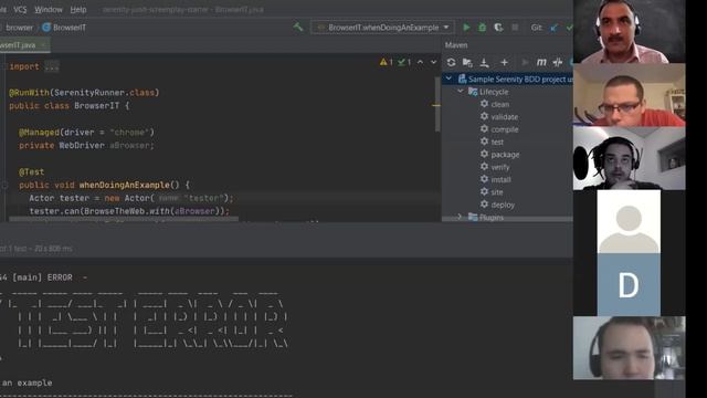 Introduction to Serenity BDD Test Automation in Java & Selenium, Screenplay w/ Andreas Worm смотреть онлайн