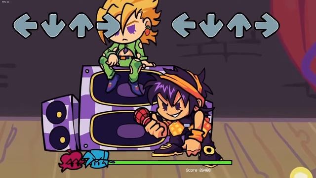 Friday Night Funkin JOJO mod tutorial Fugo (мой джоджо мод) смотреть онлайн