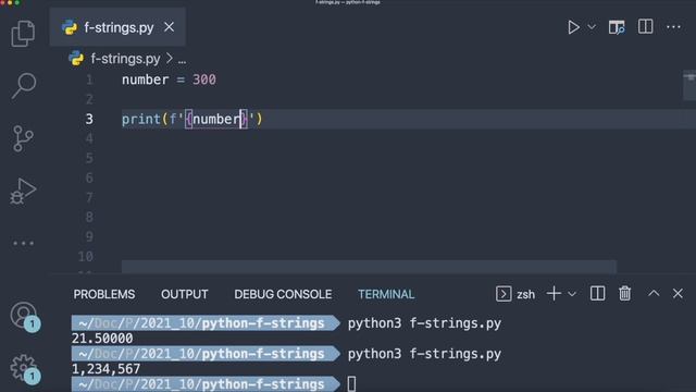 Python - efektywne formatowanie danych z użyciem f-Strings смотреть онлайн