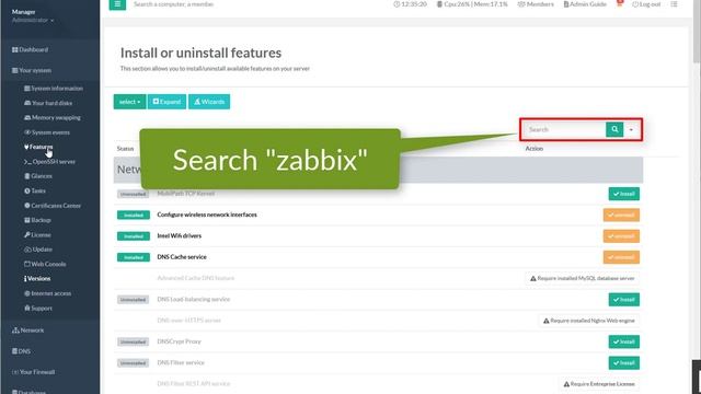 Install Zabbix Agent inside your Artica server смотреть онлайн