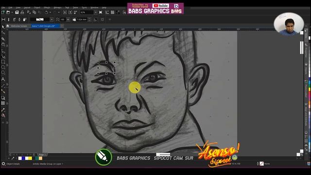 Boring? uma-AWRA kasama ang CorelDRAW 2019 | Babs Graphics смотреть онлайн