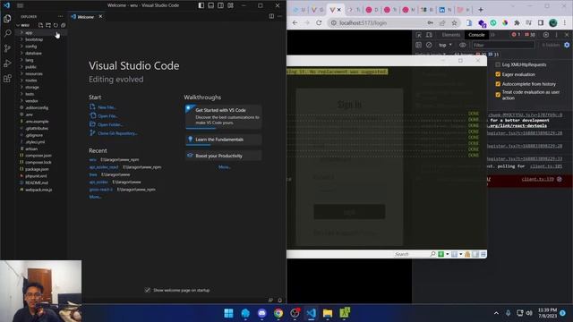 Social Media - Laravel, React JS, Tailwind - #1 смотреть онлайн