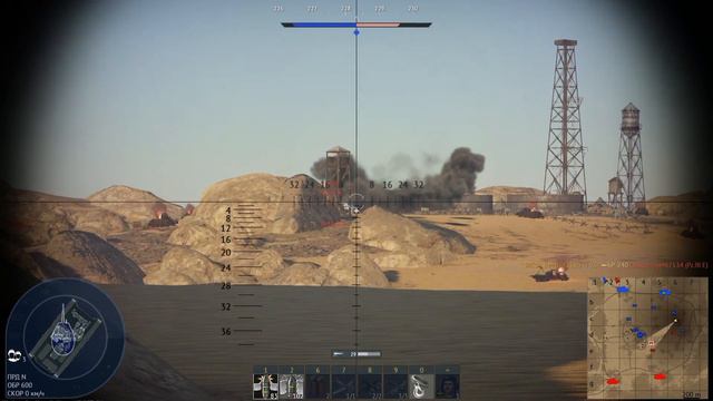 Геймплей танка Т-26-War Thunder Gameplay T-26 смотреть онлайн