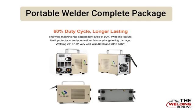 HITBOX ARC Welder 200A 220V Inverter Welding Machine MMA200 ZX7 Rod Stick Portable Welder Complete