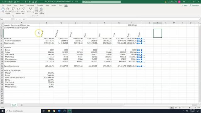 Excel Module 3 Textbook Project смотреть онлайн