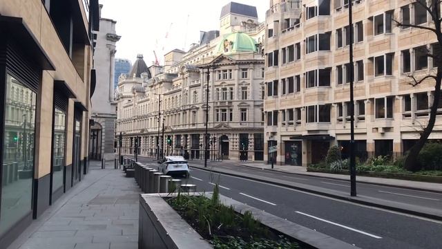 4K London Walk 2021| Liverpool Street,London Wall to Moorgate During Tier4 Lockdown смотреть онлайн