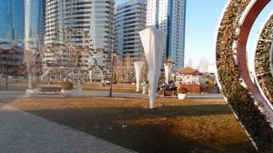 Город Грозный, Чеченская Республика. Прогулка, обзор