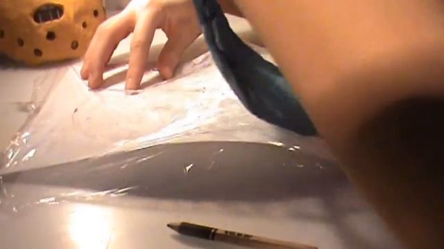 как сделать маску джейсона (часть 1) /how to make a mask of Jason смотреть онлайн