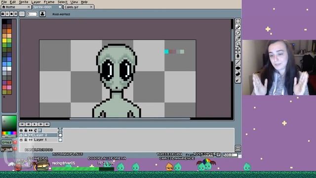 Alien (Frimp Squeedweed to you) (Pixel Art Stream) [03/19/2018] смотреть онлайн