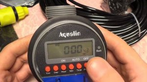 Aqualin таймер для полива! Обзор и настройка! Капельный полив!