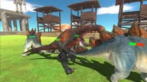 Dinosaur War - Spinosaurus Vs Indominus Rex