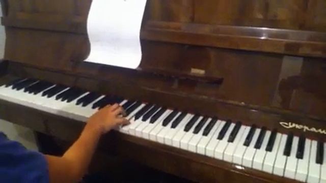 We are the champions by queen in piano(לימוד בפסנתר) смотреть онлайн