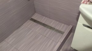 Готовый душевой поддон из плитки.?