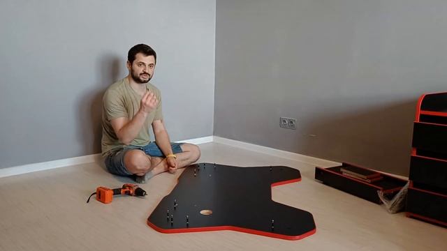 Инструкция по сборке игрового геймерского стола Gamer Comfort X смотреть онлайн