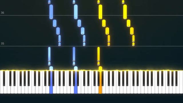 Haruka Mirai | Black clover op 1 PIANO TUTORIAL (Sheet in the description) смотреть онлайн