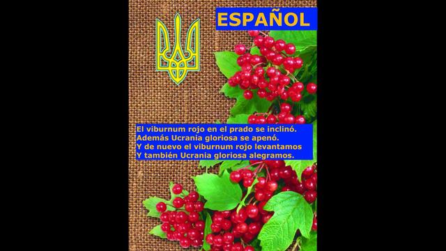 5 languages - Ой, у лузі червона калина - Oi u luzi chervona kalyna (Ukrainian folk song) смотреть онлайн