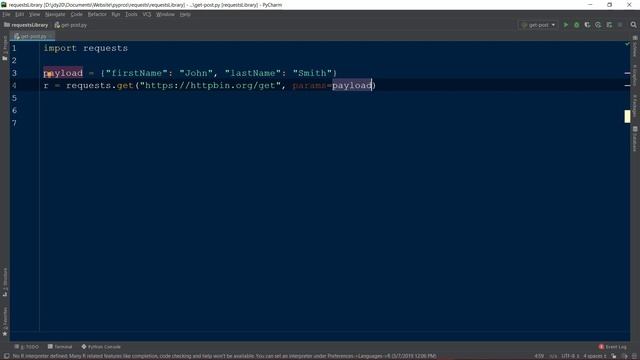 Python Requests | Get and Post Requests смотреть онлайн