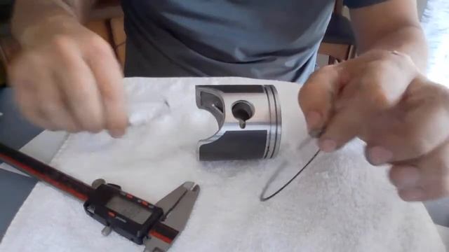 SP1 piston ring install - F500 and Snowmobile engines смотреть онлайн
