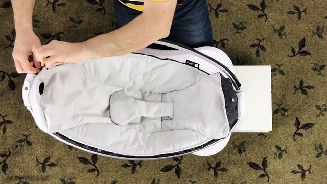 4Moms Mamaroo Swing: How to wash cover смотреть онлайн