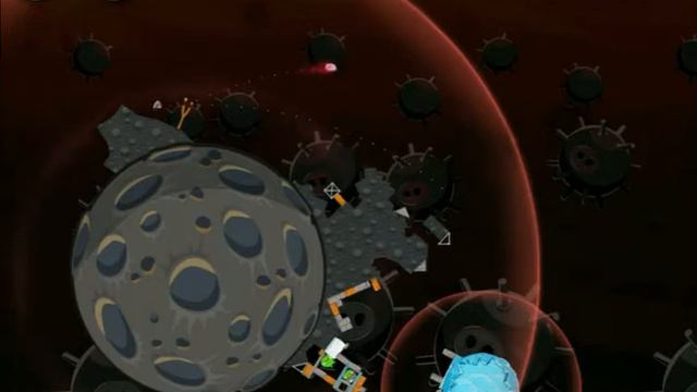Angry Birds Space - Level D-14 100% Space Eagle Walkthrough Danger Zone | WikiGameGuides смотреть онлайн
