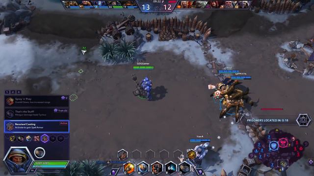 GOG Gamer learn Heroes of the Storm - Ranked – Silver 2 - Alterac Pass – Tycus смотреть онлайн