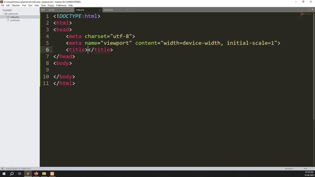 PHP Syntax & Create File in PHP | PHP Tutorial смотреть онлайн