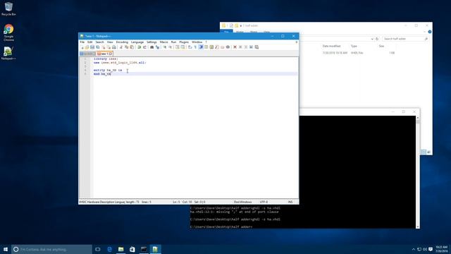 Getting Started With VHDL on Windows (GHDL & GTKWave) смотреть онлайн