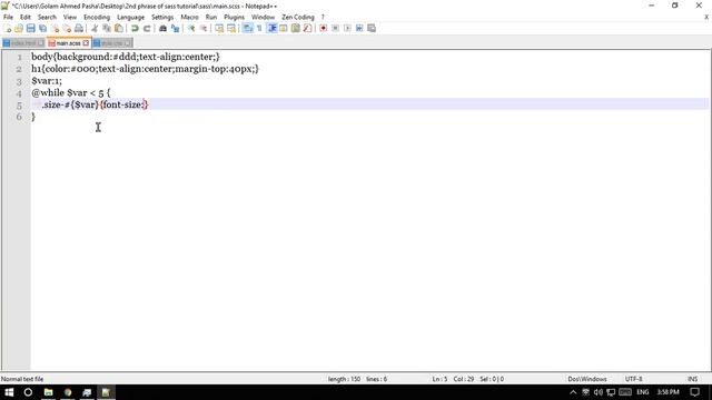 SASS Tutorial Part 9 ( Usage of while / @while Directive or Loop ) in Bangla смотреть онлайн