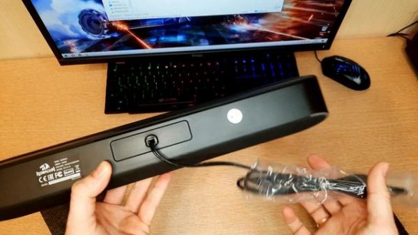 Саундбар Redragon Adiemus RGB стильное и компактное решение акустики для ПК