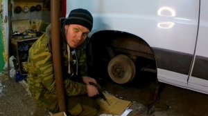 Фиат Дукато. Ремонт тормозов задней оси.