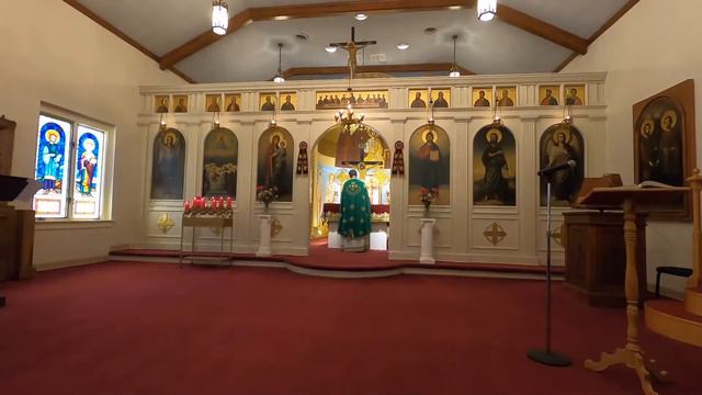 Sunday of St. John Climacus - Orthros & Divine Liturgy смотреть онлайн