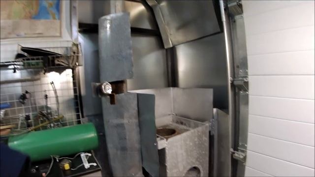 самодельная мощная печь в гараж! смотреть онлайн