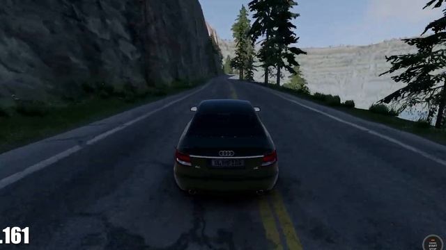 Can an Audi A6 Escape the FLOOD? - BeamNG with Mods - Ep 1 смотреть онлайн